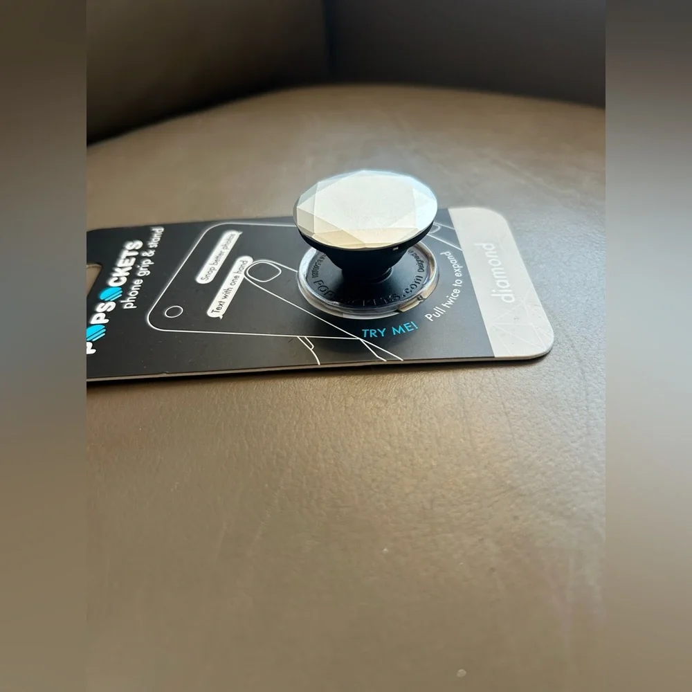 PopSocket Diamond Gray Phone Grip & Stand